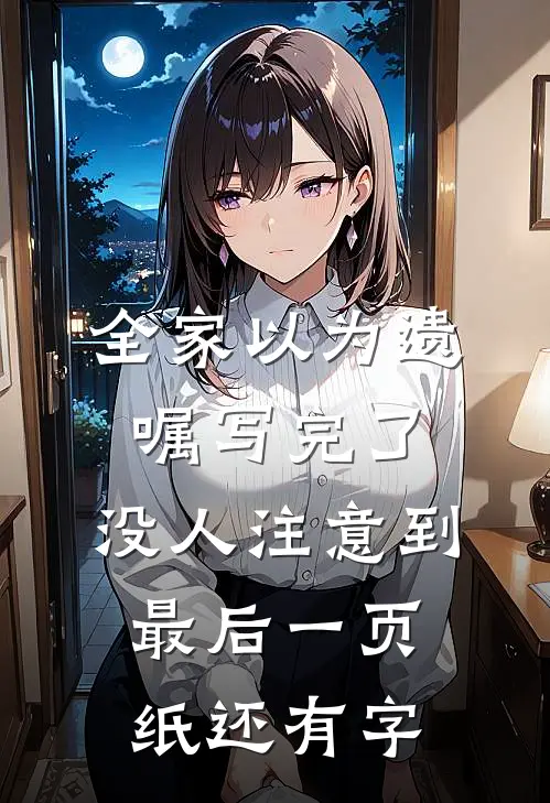 全家以为遗嘱写完了，没人注意到最后一页纸还有字