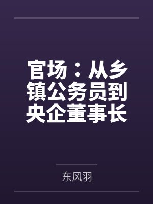 官场:从乡镇公务员到央企董事长 官场:从乡镇公务员到央企董事长
