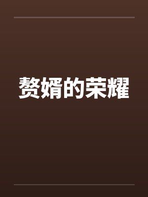 赘婿的荣耀 赘婿的荣耀